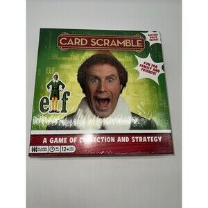 New Elf Card Scramble A Game Of Collection  Strategy Board Game Christmas Sealed